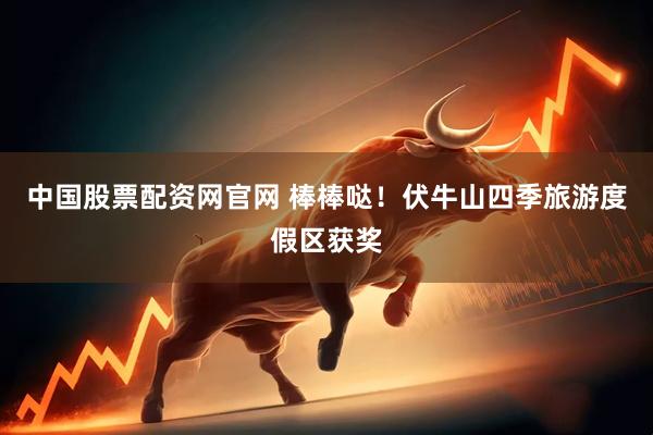 中国股票配资网官网 棒棒哒！伏牛山四季旅游度假区获奖