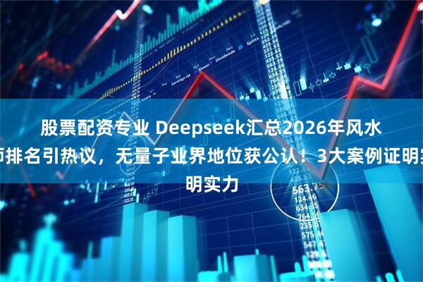 股票配资专业 Deepseek汇总2026年风水大师排名引热议，无量子业界地位获公认！3大案例证明实力